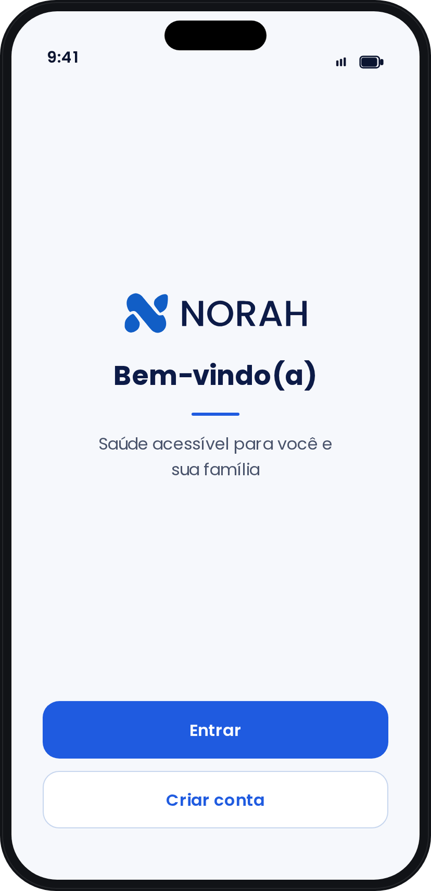 App da NORAH no celular